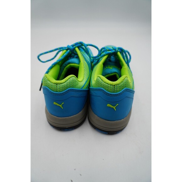 Puma Safety Celerity Knit Blue/Green WNS Steel Toe Work Sneaker Women\'s Size 9 main image 4